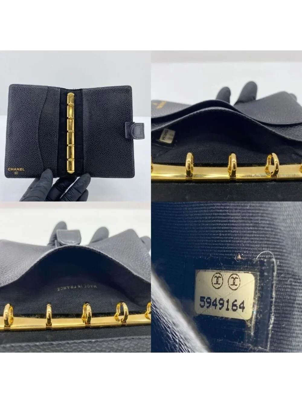 Chanel Agenda Black